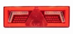 Lampa zespolona tylna LED NEON z trójkątem LEWA typ L1859 - 6 funkcyjna