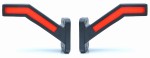 2x Lampa obrysowa obrysówka TYŁ LED NEON +kier dynamiczny LEWA WAŚ 1259L+P