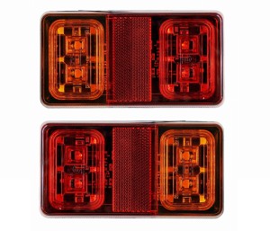 2x Lampa zespolona tylna LED diodowa PRAWA / LEWA L2295 KOMPLET