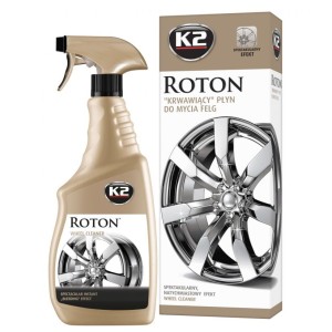 K2 ROTON płyn do czyszczenia mycia felg z efekt krwawienia 700 ml