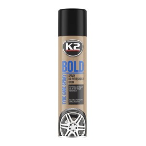 K2 BOLD do nabłyszczania opon czernidło pielęgnacja 600ml