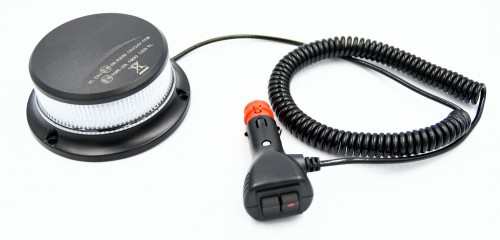 Lampa ostrzegawcza pomarańczowa na magnes www.bmefekt.pl
