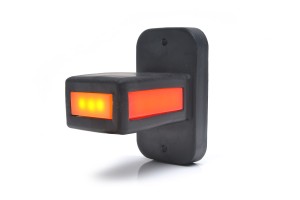 Lampa obrysowa obrysówka LED biało-czerwono-pomarańczowa NEON WAŚ W168.3 1169
