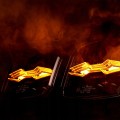 Reflektor X-SPIDER NINJA HALOGEN owalny DROGOWY DALEKOSIĘŻNA LED STROBO POZ