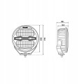 Lampa X SPIDER NINJA HALOGEN Reflektor DROGOWY DALEKOSIĘŻNA LED STROBO POZ. L3442