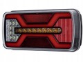 ZESTAW Lampy tylne zespolone LED X-SPIDER ciągnik przyczepa naczepa 12/24V