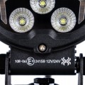 LAMPA ROBOCZA X-SPIDER 3 9xLED HALOGEN NAŚWIETLACZ REFLEKTOR MOCNY POZYCJA