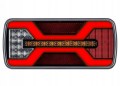 Lampa tylna zespolona LED X-SPIDER ciągnik przyczepa naczepa 12/24V