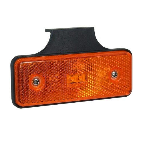 Lampa obrysowa LED pomarańczowa www.bmefekt.pl