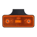Lampa obrysowa LED pomarańczowa www.bmefekt.pl