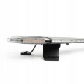 Belka ostrzegawcza kogut LED ZE STEROWNIKIEM 122cm 12/24 POMOC LAWETA PILOT
