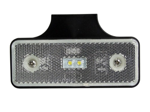 Lampa obrysowa biała www.bmefekt.pl