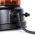 Lampa ostrzegawcza kogut LED magnes na AKUMULATOR rotacyjna bezprzewodowa