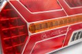 ZESTAW Lampa zespolona tylna LED dynamiczny kier NEON KPL