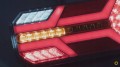 ZESTAW Lampa zespolona tylna LED dynamiczny kier NEON KPL
