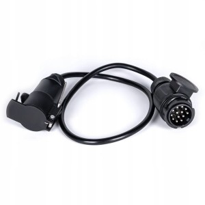 Adapter przejściówka redukcja 13/7 PIN gniazdo haka kabel przedłużacz