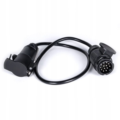 Adapter przejściówka redukcja 13/7 PIN gniazdo haka kabel przedłużacz
